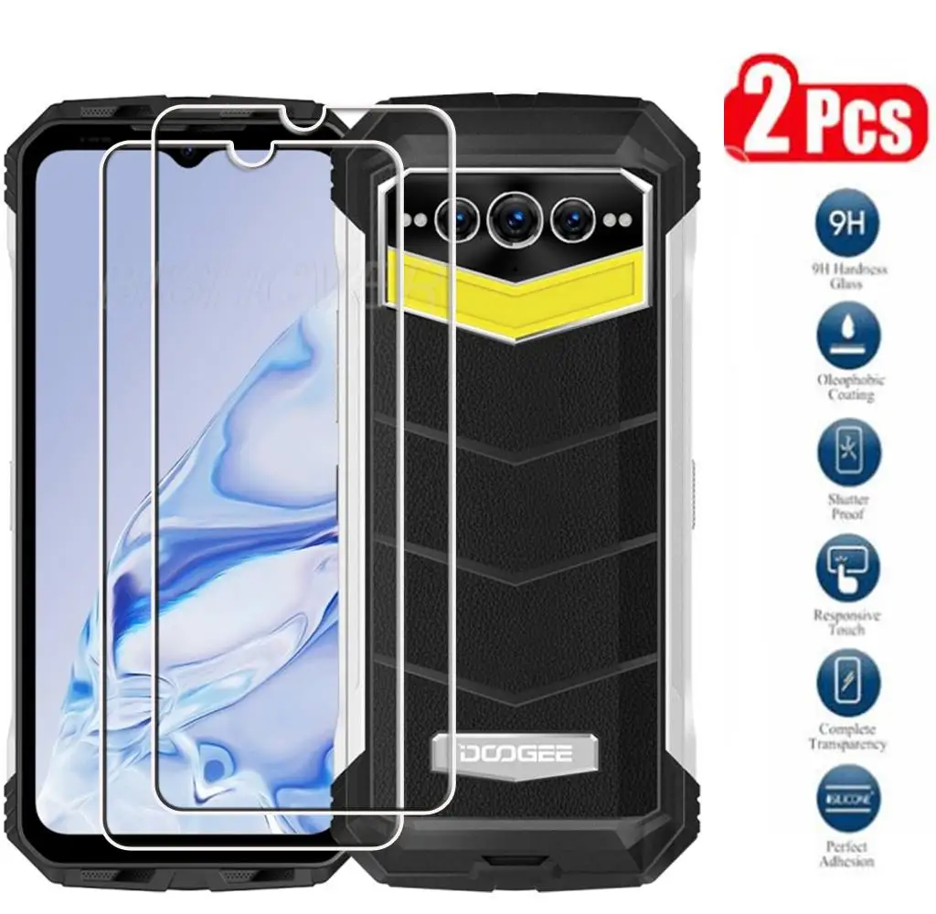Vetro Temperato Per Doogee S100 Pro 6.58 "Pellicola Protettiva Proteggi Schermo Antideflagrante Su Doogee S100 Pro Phone Glass