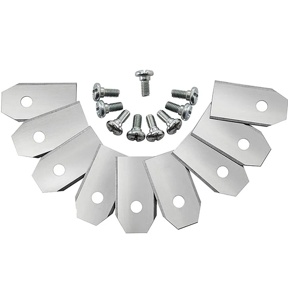 45PCS Trimmer Blade Lawn Mower Grass Replacement Trimmer Cutter Piece For Husqvarna Automower/Gardena Robotic Lawnmower 2