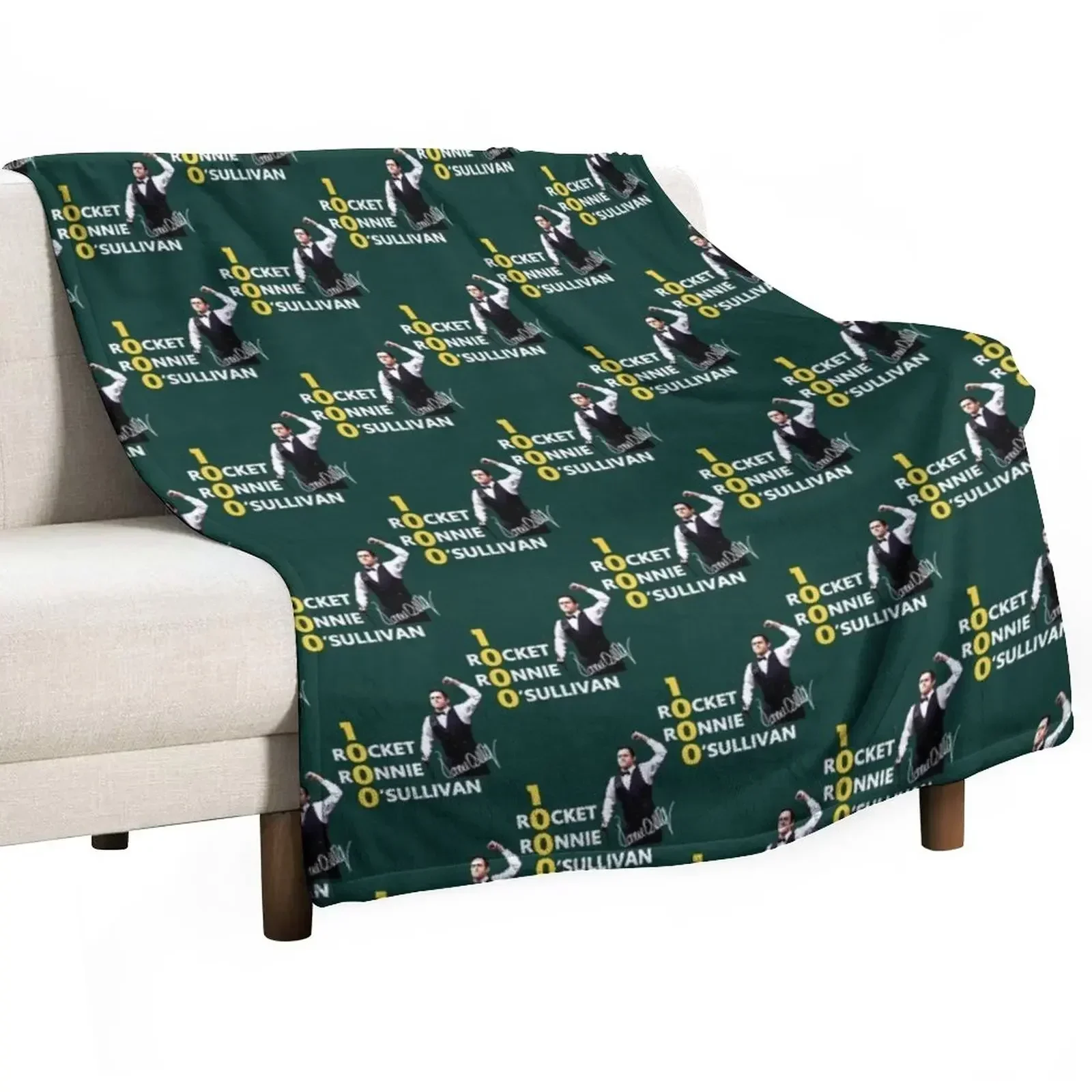 

Rocket Ronnie O_Sullivan Throw Blanket Decorative Sofas Vintage Blankets Sofas Of Decoration Blankets