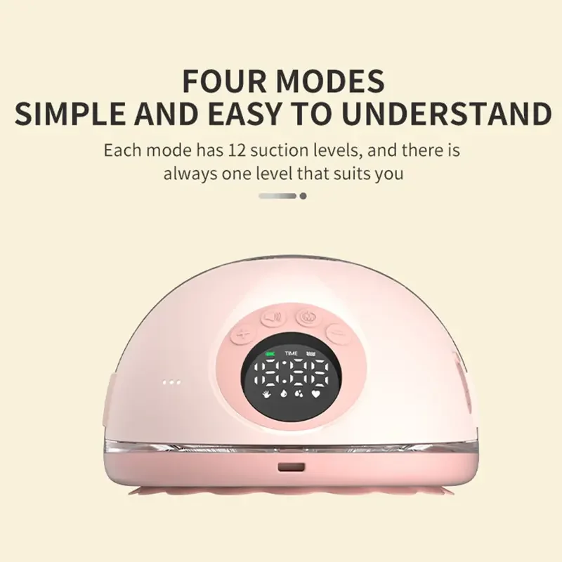 Upgraded Wearable Breast Pump Portable Hands Free Breastfeeding Milk Collector BPA-free Electric Breast Pump breast pump wearable milk saver breast milk catcher