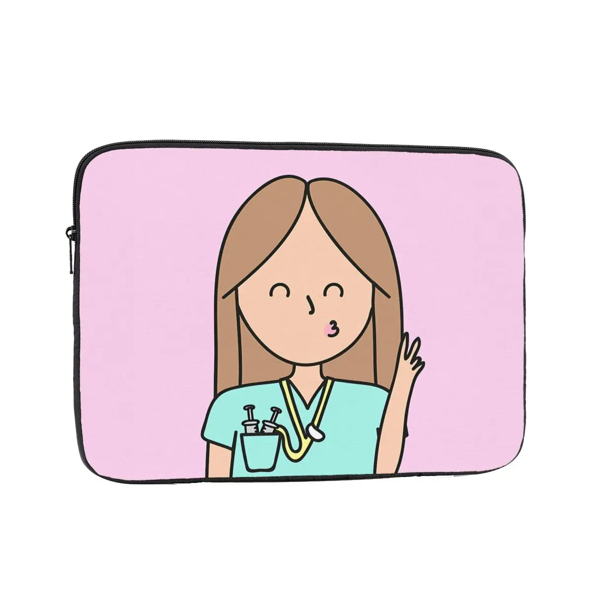 Custodia Per Laptop Enfermera En Apuros Per Macbook Air Pro 12 "13" 15 "Borsa Per Notebook Custodia Antiurto Per Computer Medicinale