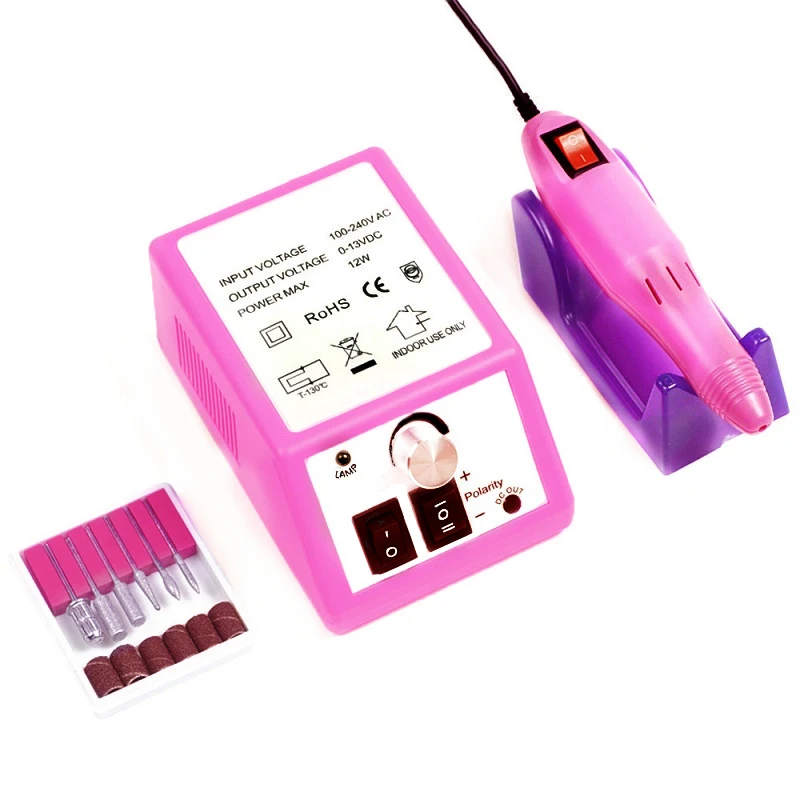 Manicure Tools Nail Drill Machine Professional Gel Polisher Electric Set