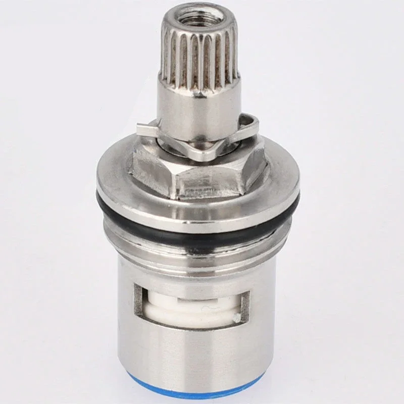 1/5pcs Replacement Faucet Cartridges Stainless Steel Tap Valves Household Single Angle Valve Kitchen Bathroom Shower Parts