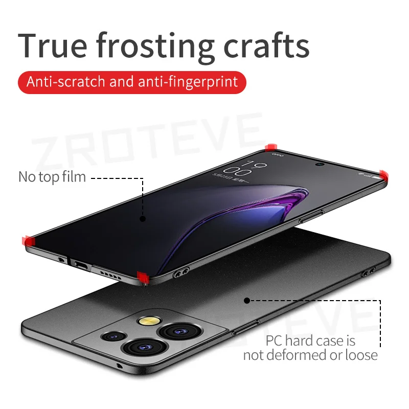 Ultra Thin Hard Matte Shockproof Phone Case - ZROTEVE