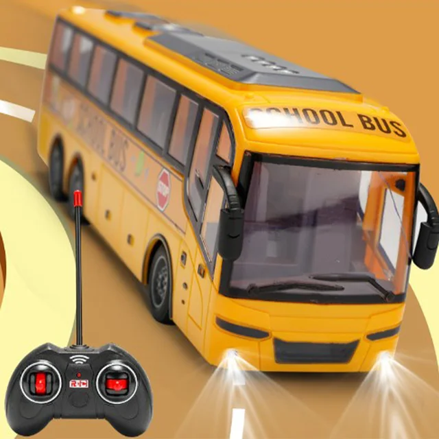 RC Electric LED Bus Toy 5