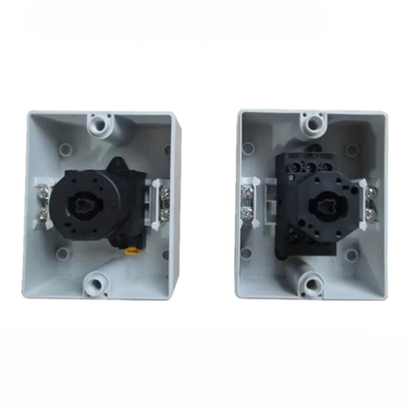 4Pole 63A 40A 50A 440V Disconnecting Switch AC Load Isolator Waterproof Power Cut-Off Switch Accessories