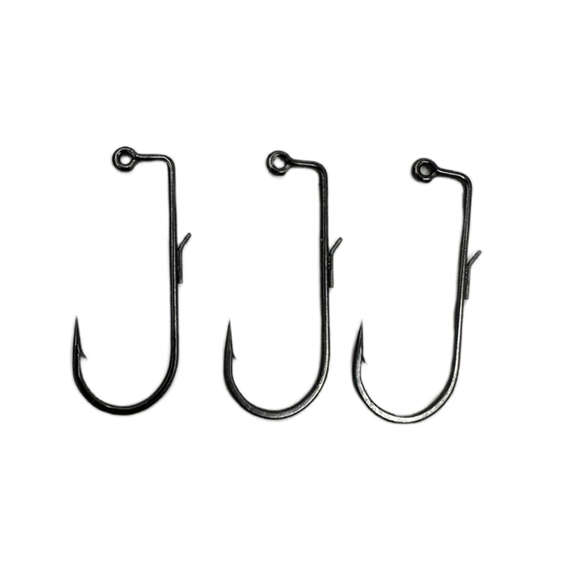 20pcs Flipping Carbon Steel Fishing Wacky Neko Rig Worm Hooks