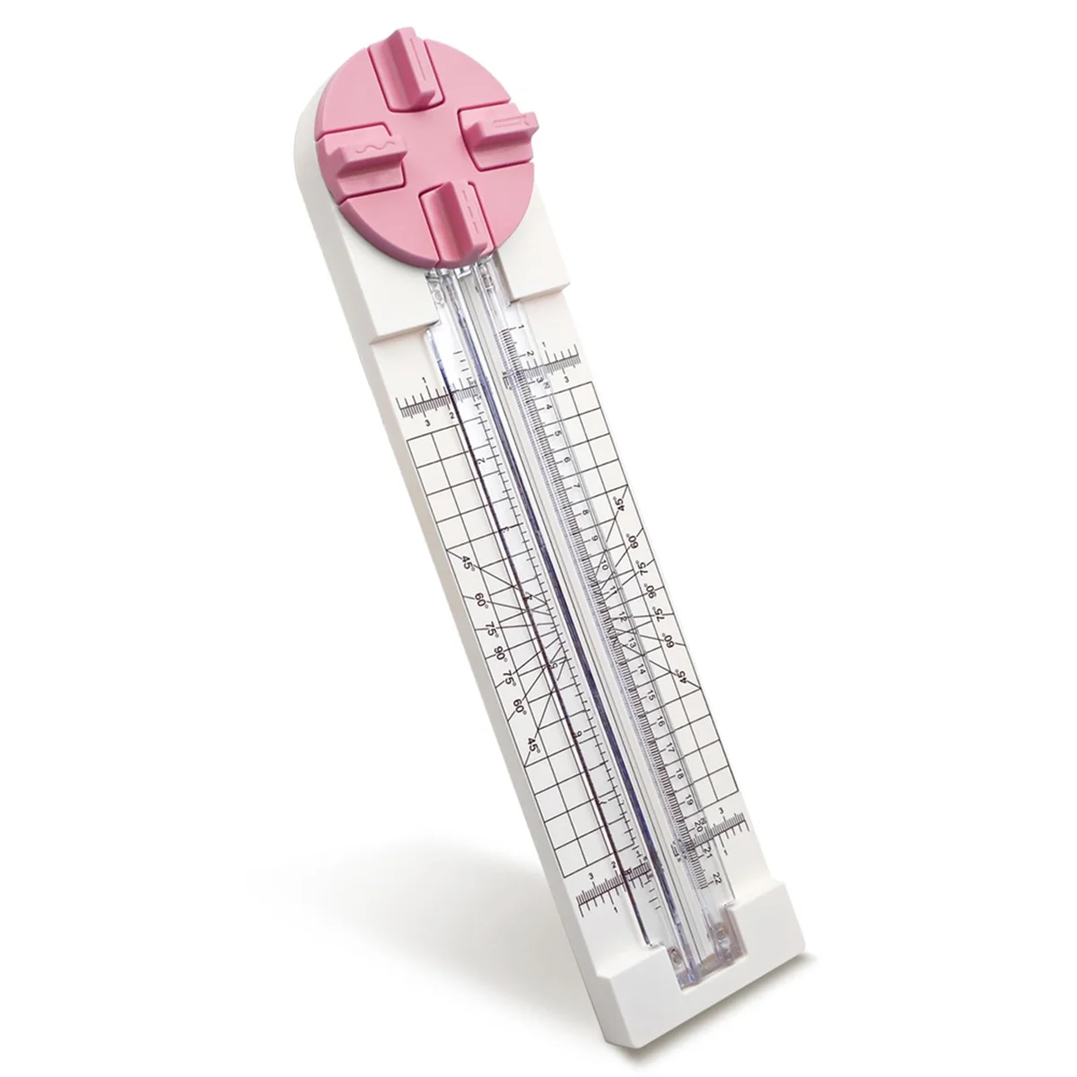 

Paper Trimmer, 4 Styles Craft Paper Cutter Multi-Function Scrapbooking Tool for Cutting Paper Scrapbook Postcard Pink