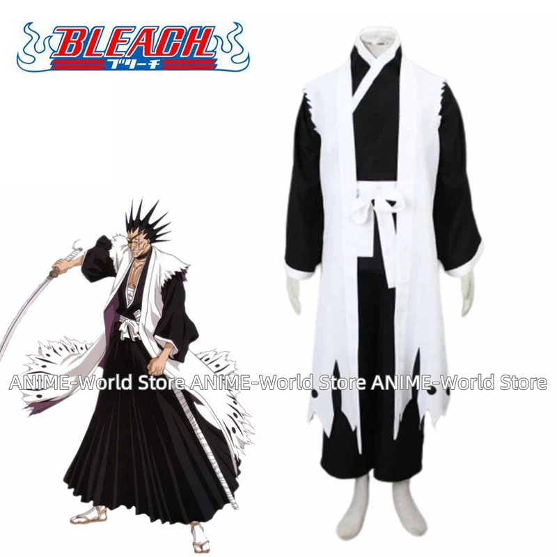 

Anime Bleach 11th Division Captain Zaraki Kenpachi Cosplay Costume