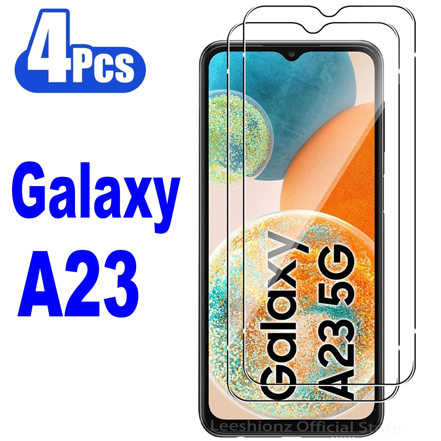 

2/4Pcs HD Screen Protector Glass For Samsung Galaxy A23 5G Tempered Glass Film