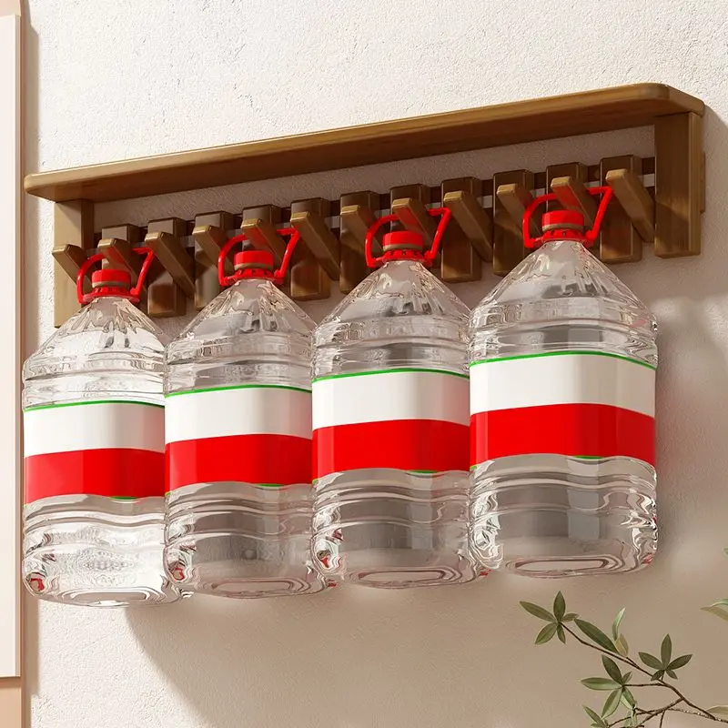 Modular wall Coat racks wooden multifunctional space saving Shelf Storage clothes hangers entrance hall Hanger Living room