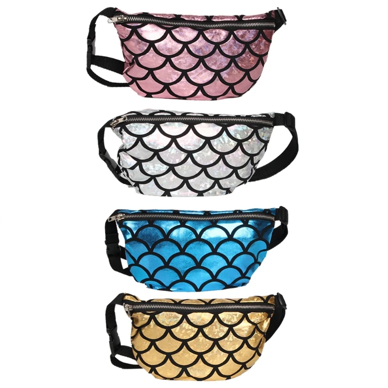

Fashion Womens Fanny Pack Sequins Waist Bum Storage Bag Cosmetic Bags Belt E74B