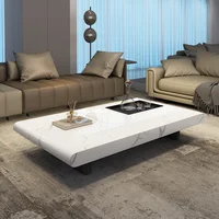 Beauté luxe Table basse Simple moderne gain De place Tables basses nordique à la mode Mesa De Centro Sala meubles De maison 3