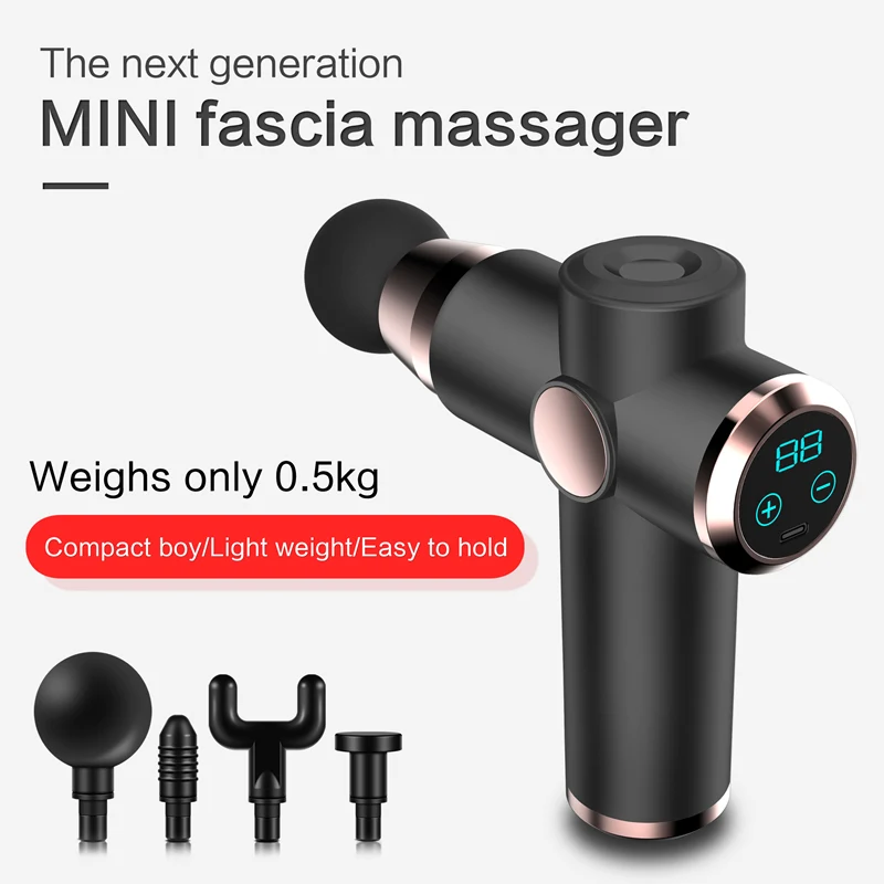 Tanie Masage Gun masażer ciała masaż pistolet urządzenie wibracyjne do masażu masażer do