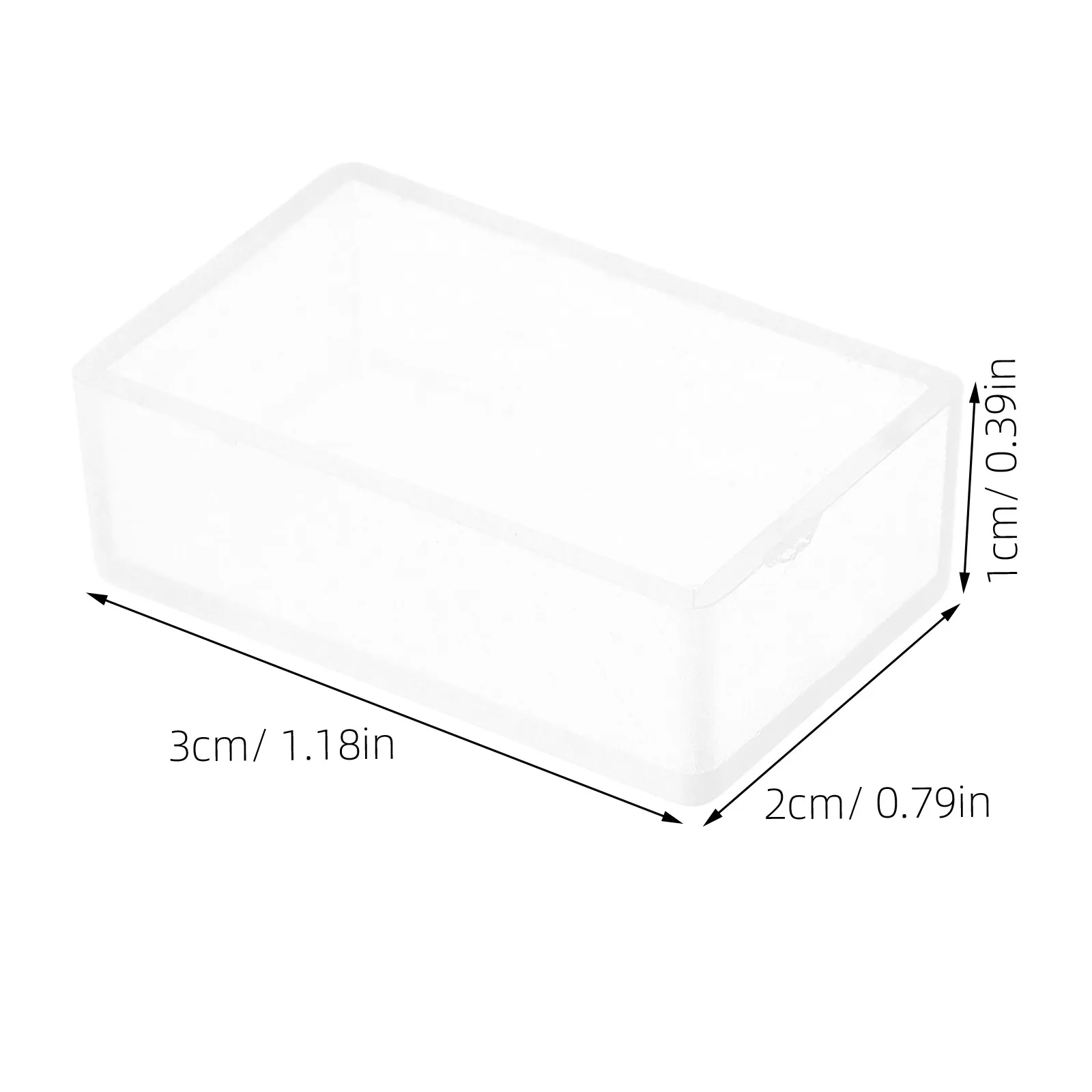 100Pcs 수채화 물감 용기 미니 휴대용 빈 팬 작은 페인트 컵 누출 방지 뚜껑 야외용 여행 미술 보관 상자