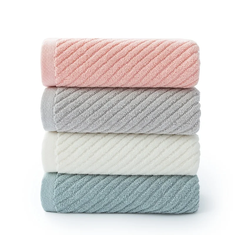 Bath Towel Cotton Towel Baby Towel Muslin Towel Square Towel Soft absorbent towel, children and adults face wash, Quick Dry Hand Towel 13.78*29.53inch(35*75cm)