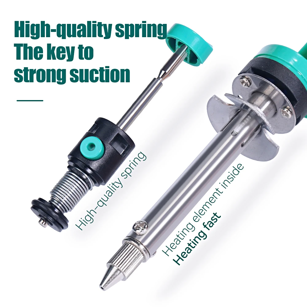 YIHUA 929D-V 30W Electric Desoldering Pump Vacuum Sucker Soldering Iron Removal Suction Tin Gun Welding Repair Tools With Nozzle desoldering suction pump desoldering pump desoldering tool electrothermal solder sucker