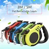 Retractable Dog Leash Outdoor Pet Leash Nylon Braided Rope for Small Medium Dogs Pet Supplies Hiking Walking Traction Rope 2