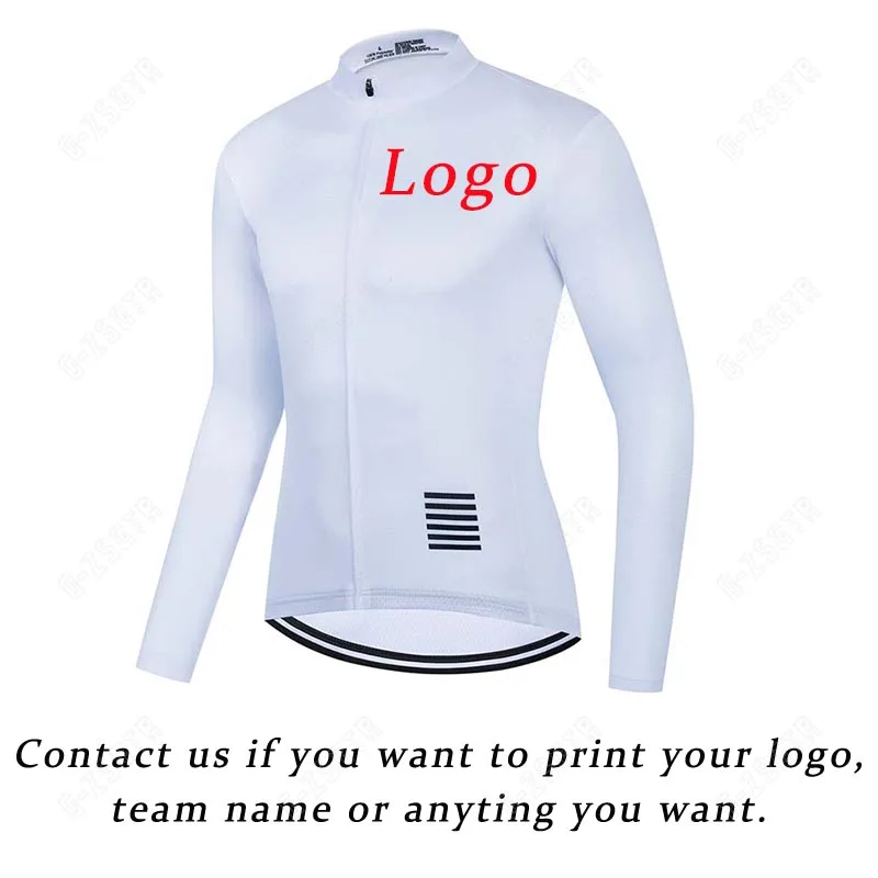 Men Cycling Jerseys White Long Sleeves Autumn Cycling Clothing MTB Pro Team Bike Shirts Bicycle Clothes Mallot Ciclismo Hombre cycling jersey,cycling clothing,cycling shirt