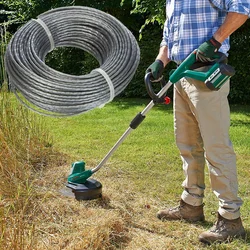 24m Line Spool 1.65mm Lawn Mower Accessories String Trimmer Parts Garden Power Tools Part Line Spool Replacement