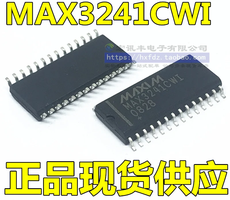 

Free shipping MAX3241CWI MAX3241 SOP28 10PCS