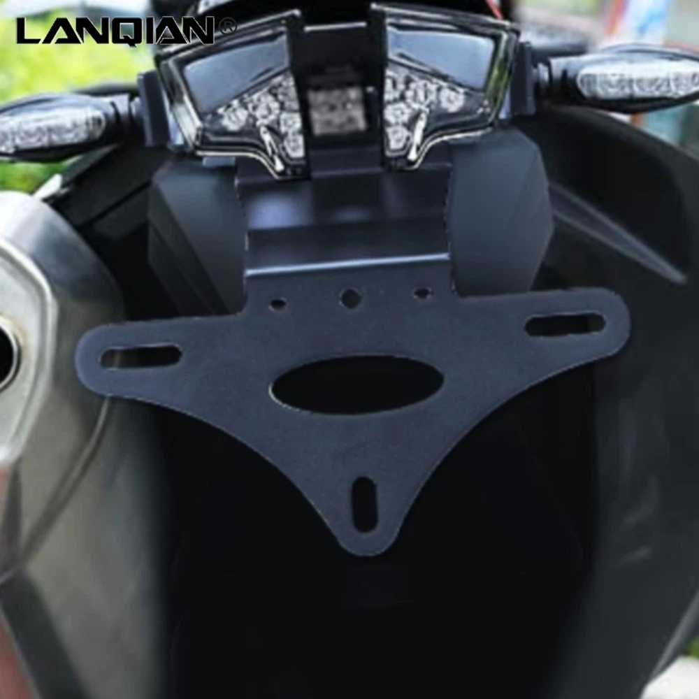 후면 테일 깔끔한 펜더 제거기 키트, 690 Enduro 690 SMC 690 SMCR 번호판 거치대 브래킷에 적합, 오토바이 액세서리
