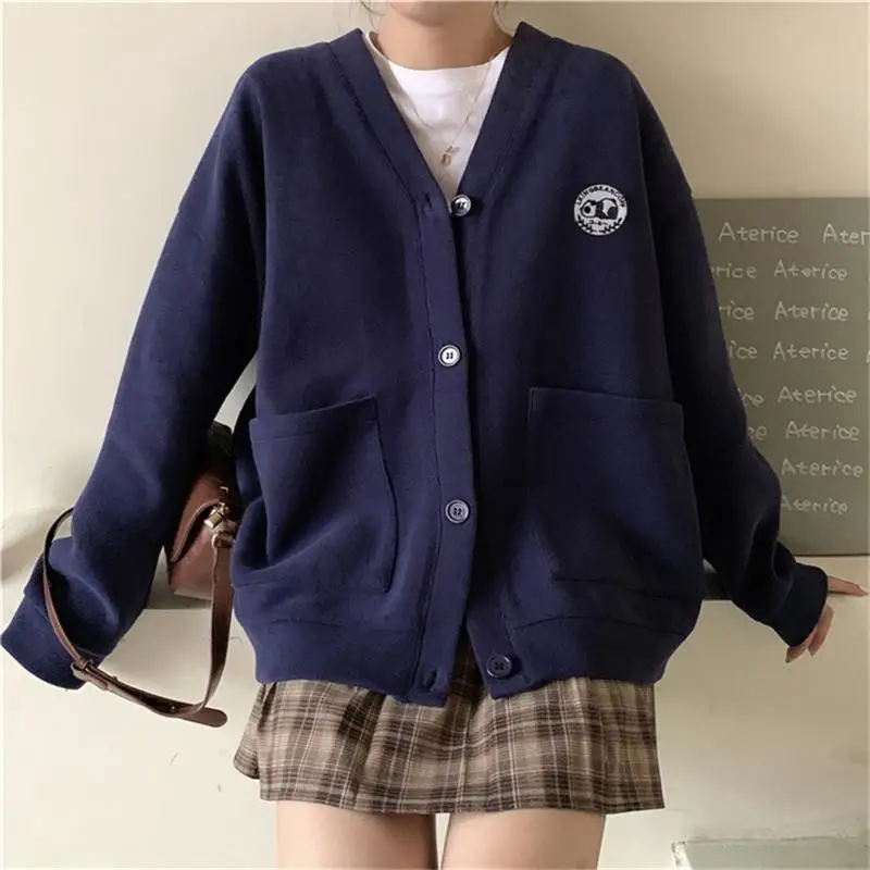 

Female Korean Kawaii Retro Y2k Cartoon Casual Loose Sweatshirt Women's Sweatshirts Japanese Harajuku Ulzzang Clothing For Women