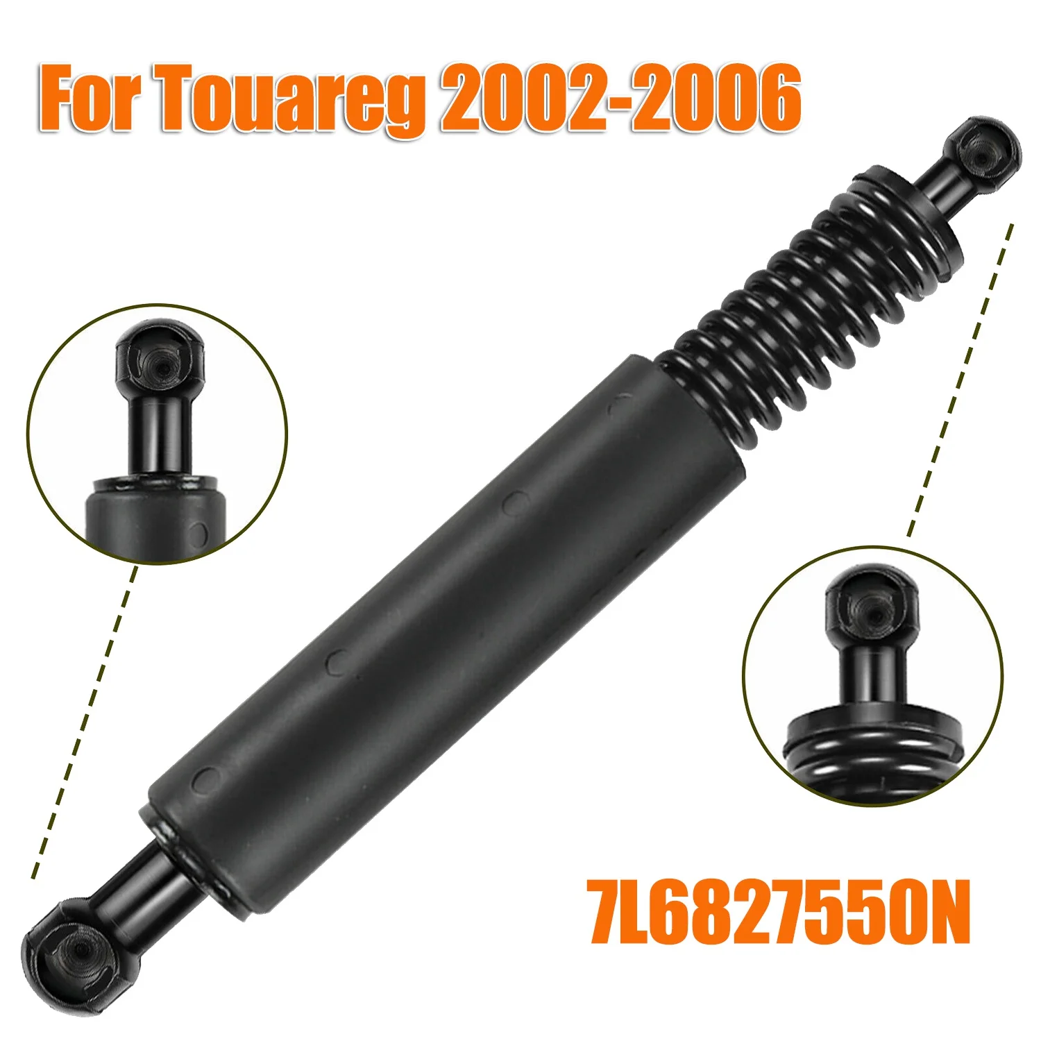 Tailgate Lift Supports Shock Gas Struts Rear Hatch Trunk Gas Spring Strut for VW Volkswagen Touareg 2002-2006 7L6827550N