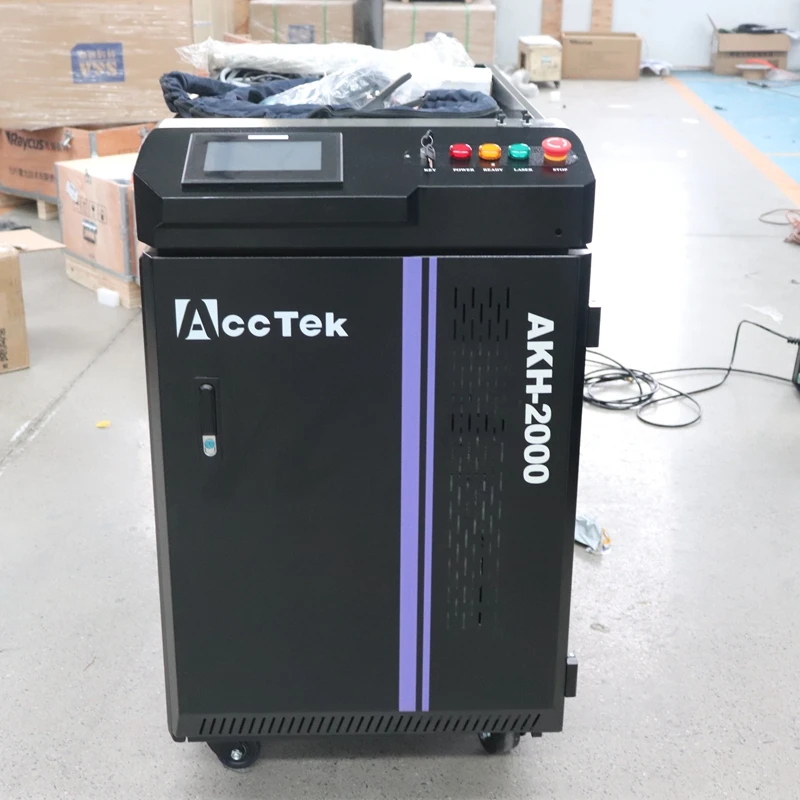 

Hand Held Portable Cnc 1000w 1500w 2000w Fiber Laser Welding Machine System Price For Metal Laser Welder Double Axis