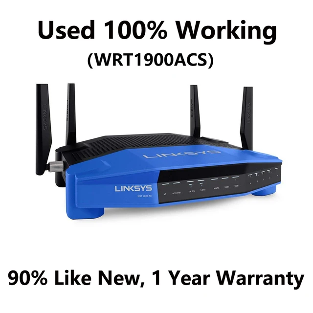 Linksys Wrt1900acs Dual-band+ Wireless Router With Gigabit Usb 3.0 Ports, Smart Ultra-fast 1.6 Ghz Cpu - Routers - AliExpress