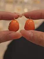 Yhpup серёжки-кольца из нержавеющей стали