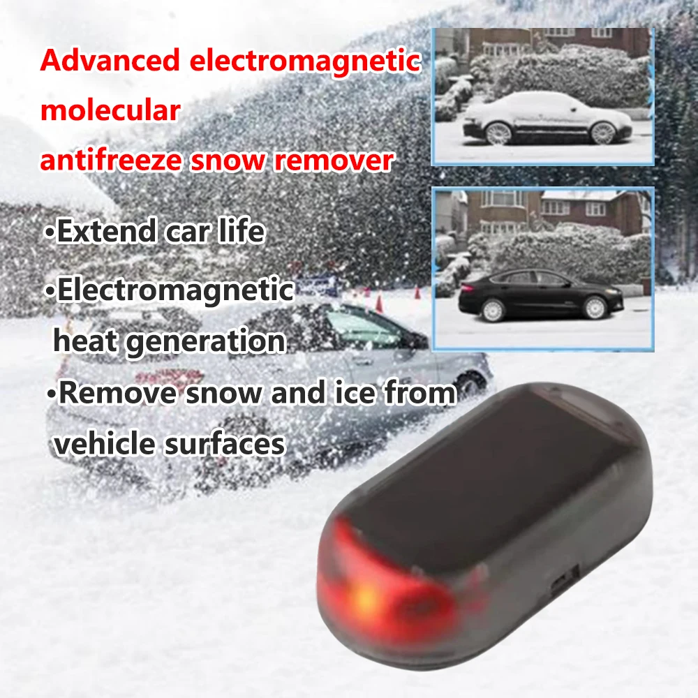 

Snow Plow Antifreeze Car Electromagnetic Molecular Windshield Snow Removal Window Glass Microwave Deicing Anti-ice Instrument