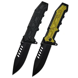 Cuchillo plegable de caza con mango de aluminio, producto en oferta, Starship, novedad