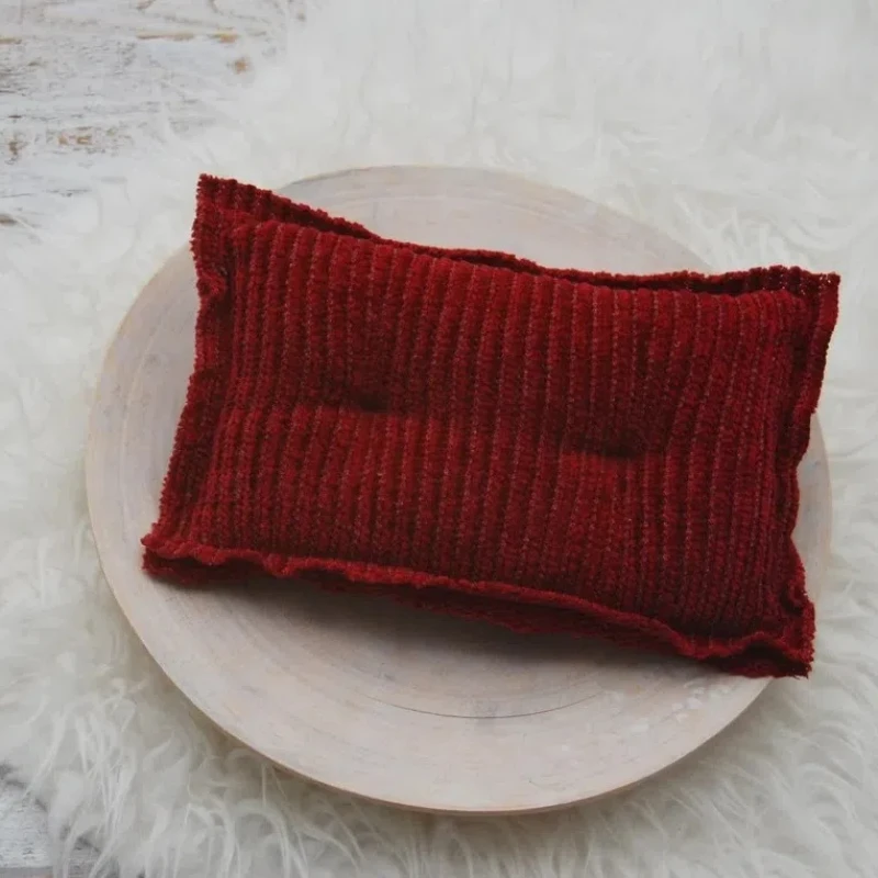Children's Photography Props Velvet Pillow Shooting Props Photography Newborn Soft Pillow Photography Props Baby Props