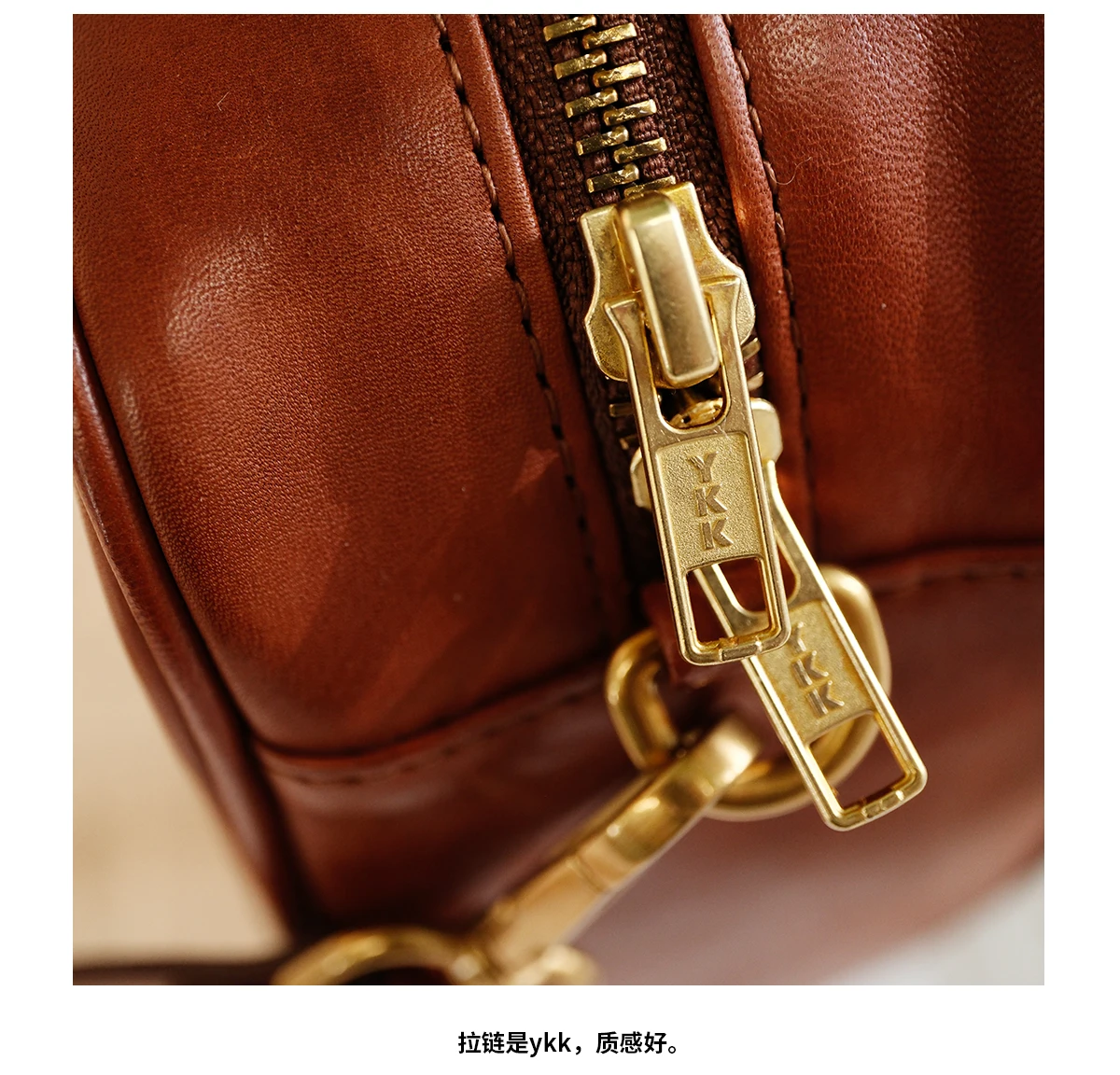 Vintage Designer-Handtasche aus handgefertigtem Rindsleder der ersten Schicht für Damen, für den Alltag, Partys und luxuriöse Anlässe, aus echtem Leder, als Umhängetasche. – Detail 16