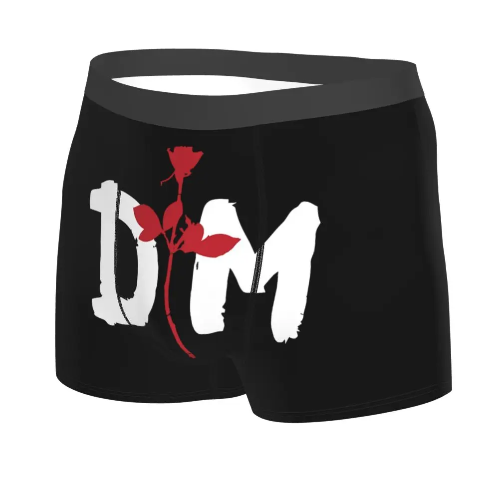 Custom Electronic Rock Depeche Cool Mode Boxers Shorts Men Briefs Underwear Cool Underpants