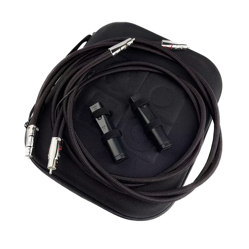 

Hi-end FireBird Analog RCA Cable Solid PSS Pure Silver HiFi Audio Signal Line with Noise-Dissipation System