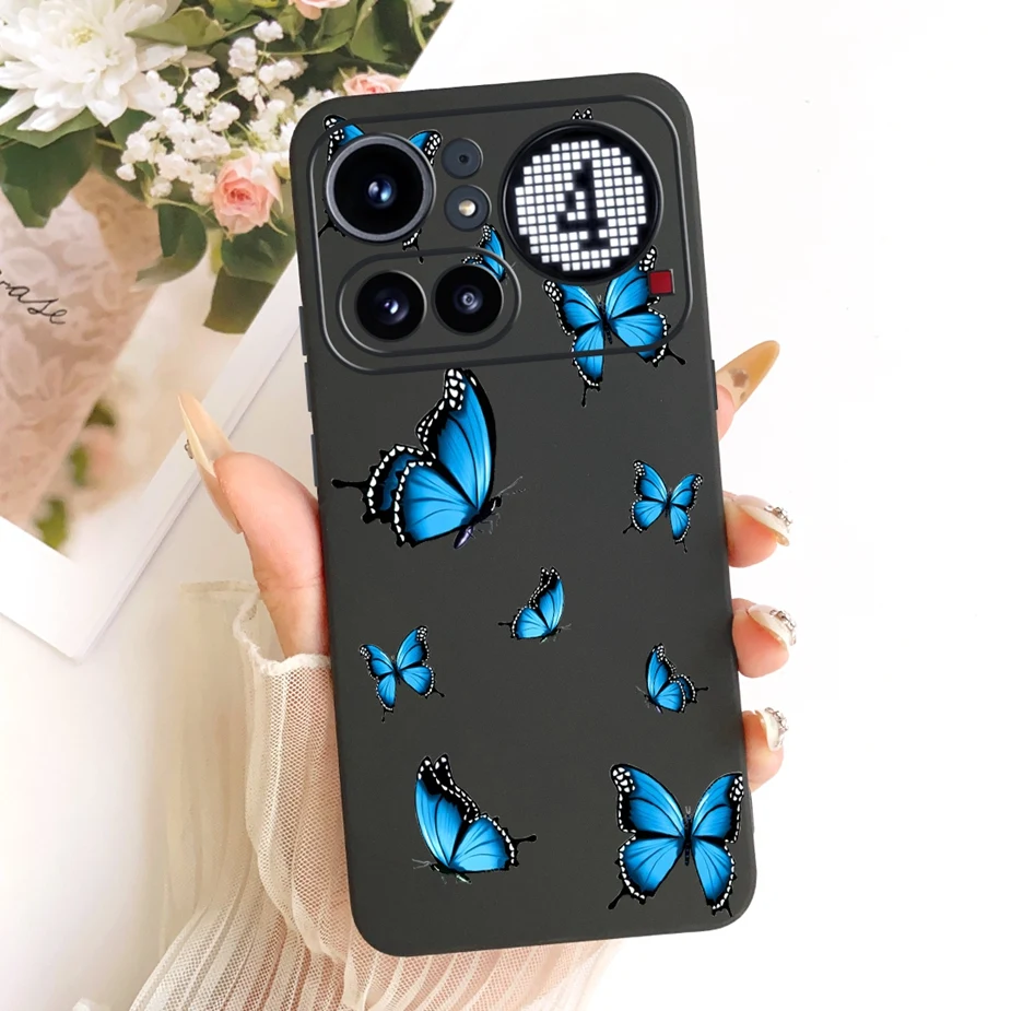Cute Lucky Letters Fashion Cartoon Painted Cover Case