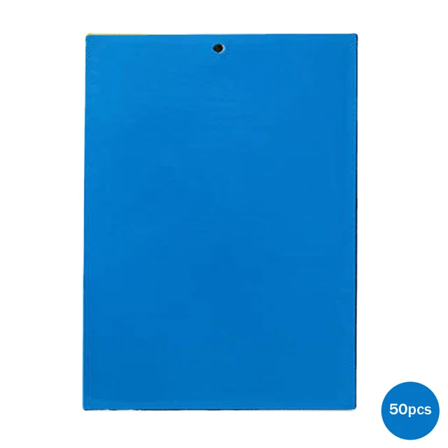 50Db Repülõ Rovarfogó Vezérlőmatrica Biztonságos Nem Mérgező Kártevőirtó Ragadós Csapdák Vízálló Kültéri Beltéri Növényekhez - Image 4