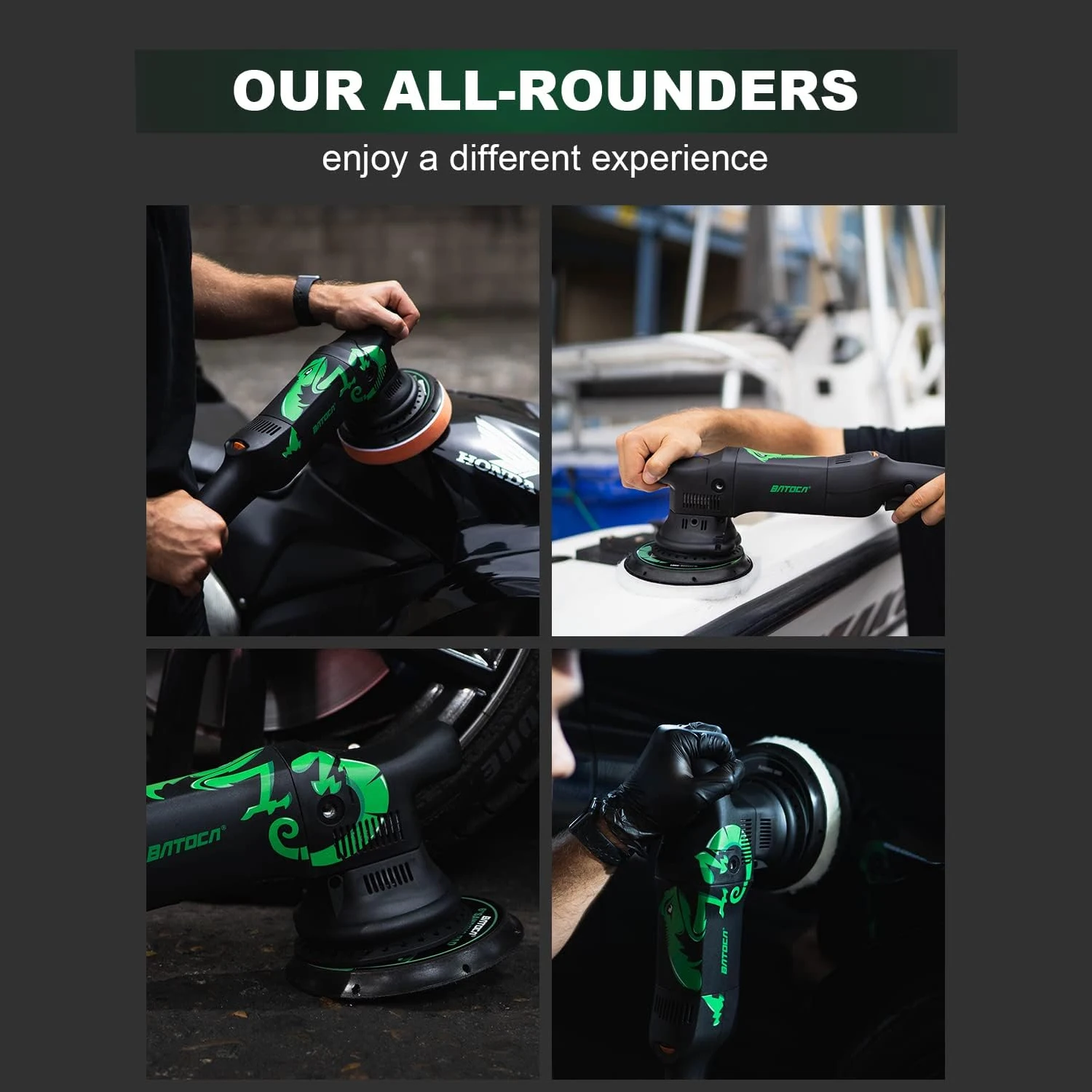 Dual Action Car Polishing Machine - Pro Grade, Easy to Use Dual Action Car Polishing Machine - Pro Grade, Easy to Use
