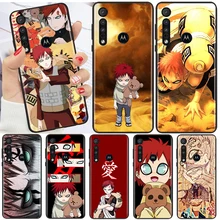 

Anime Naruto Gaara For Motorola Moto G9 G8 E7 G Stylus Power Lite One Macro Hyper Fusion Edge Plus Black TPU Phone Case