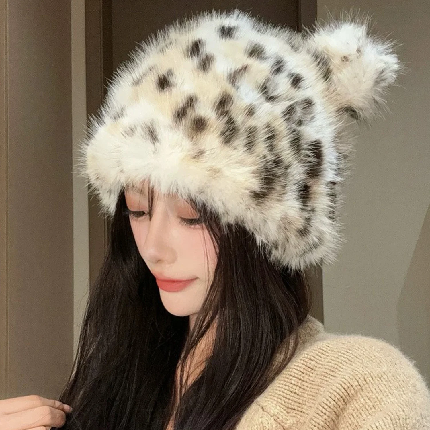 帽子 PALACE Furry Ears Beanie Snow Leopard Buy Palace Fuzzy Ear Beanie 'Brown' - P23BN070 | GOAT