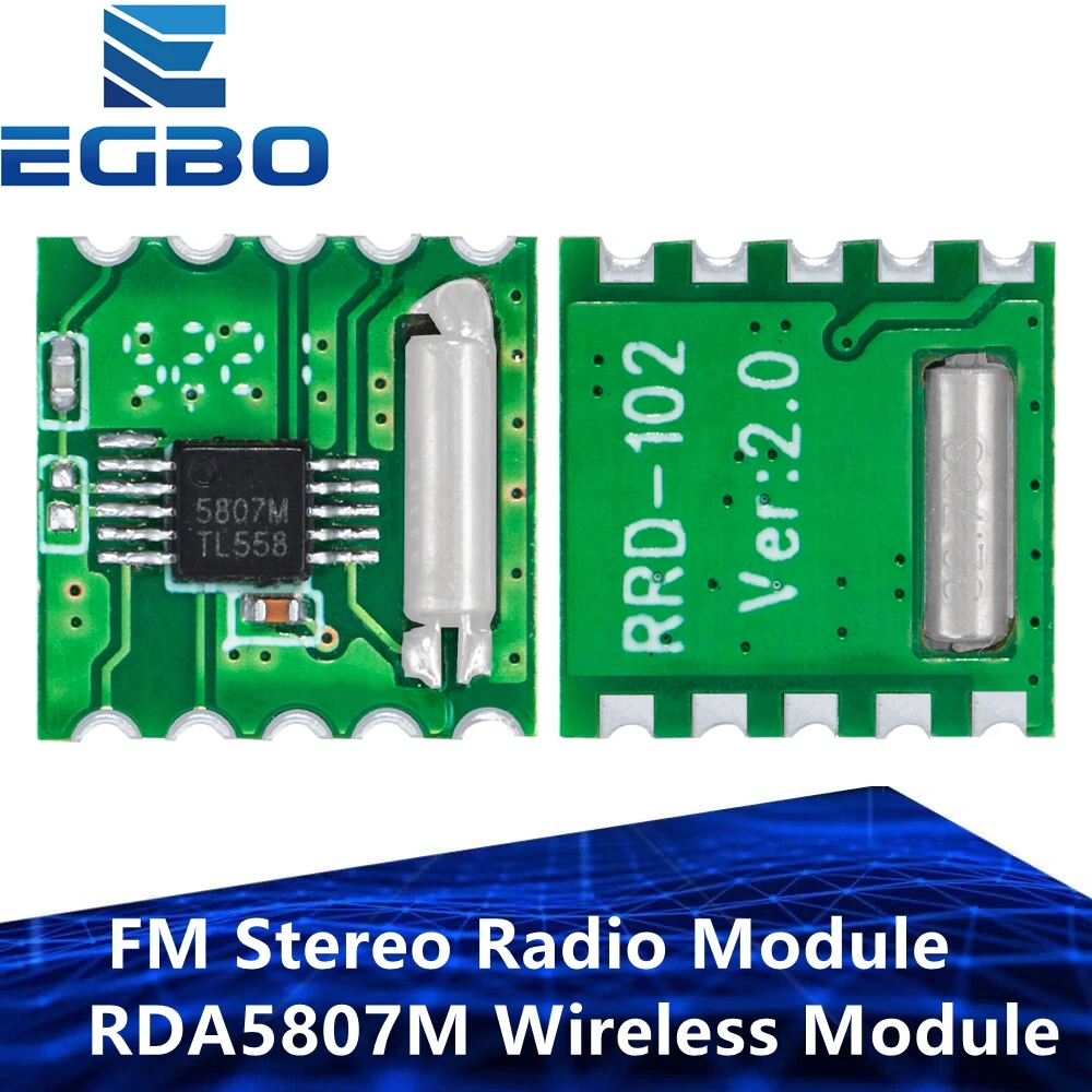 1PCS-FM-Stereo-Radio-Module-RDA5807M-Wireless-Module-Profor-For-arduino ...