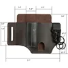 Multifunctional Waist Bag Tool Sheath EDC Leather Multifunctional Flashlight Holster Storage Bag Pen Sheath Pocket Storage Bag 2