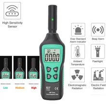 

Electromagnetic Radiation Detector Monitor Handheld EMF Meter Household Wave Radiation Dosimeter Tester