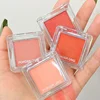 Face Blusher Matte Natural Cheek Tint Brighten Face Waterproof Face Contouring Cosmetics Blush Powder Soft Female Makeup 1pcs 4