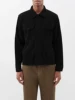 Miyake Pleated Men Button-down Jacket Cargo Pocket Single Breasted Male Coat 4