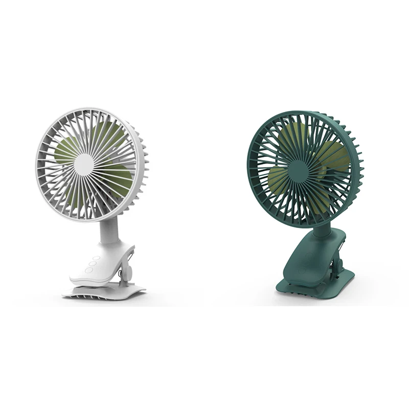 

JFBL Hot Mute, Shake Head, 3-Gear Adjustment Small Fan Baby Car Clip Fan, Desktop Dormitory, Table Type Small Fan