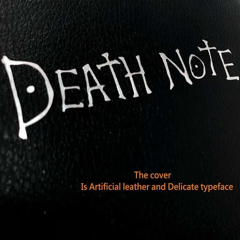 Anime-Themed Death Note Planner - Cosplay-Inspired Cartoon Diary Notebook