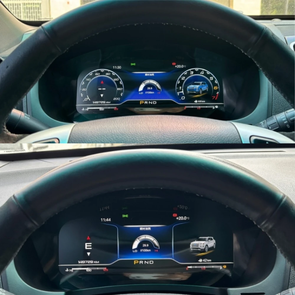 Pantalla LCD Android para Ford Explorer 2010-2015, Velocímetro, Panel de Instrumentos Digital, Tablero de Mandos, Carplay 5